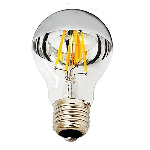 Foco Led Clásico Medio Cromo