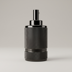 Socket Titanio Grafilado — socket vintage E27