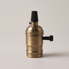 Sockets Latón Vintage — socket vintage E27