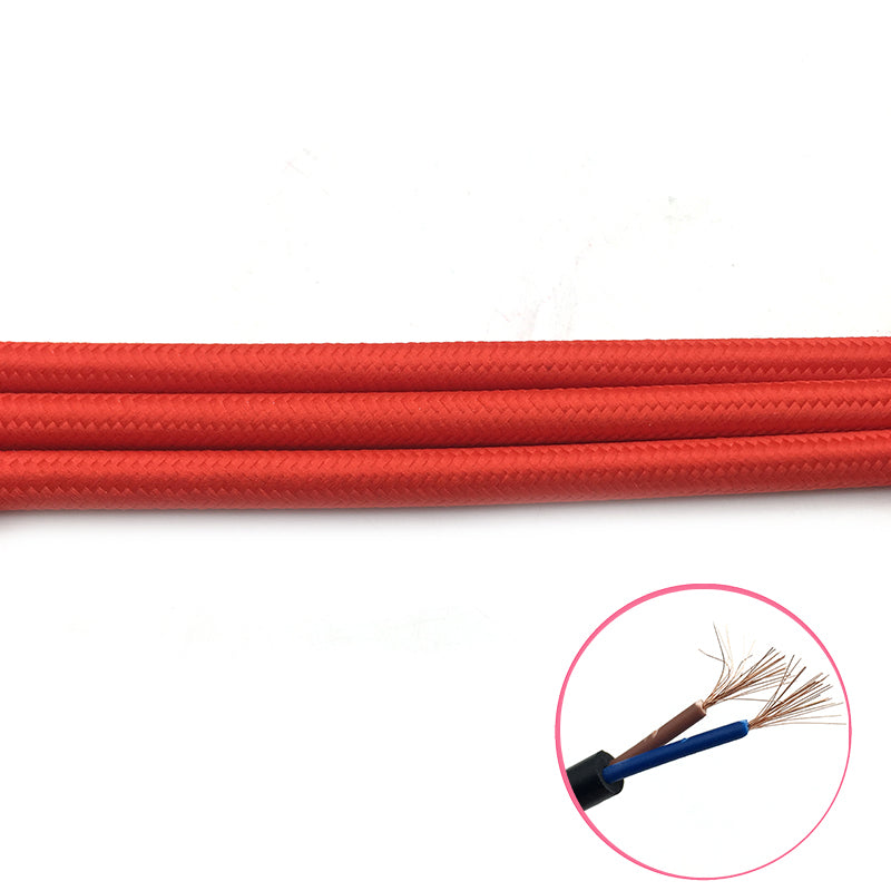Cable Redondo Rojo
